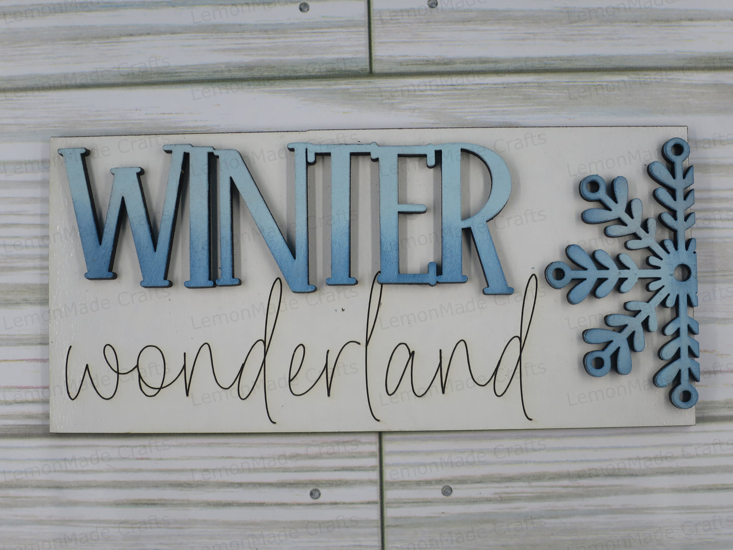 Interchangeable Mini Tile: Winter