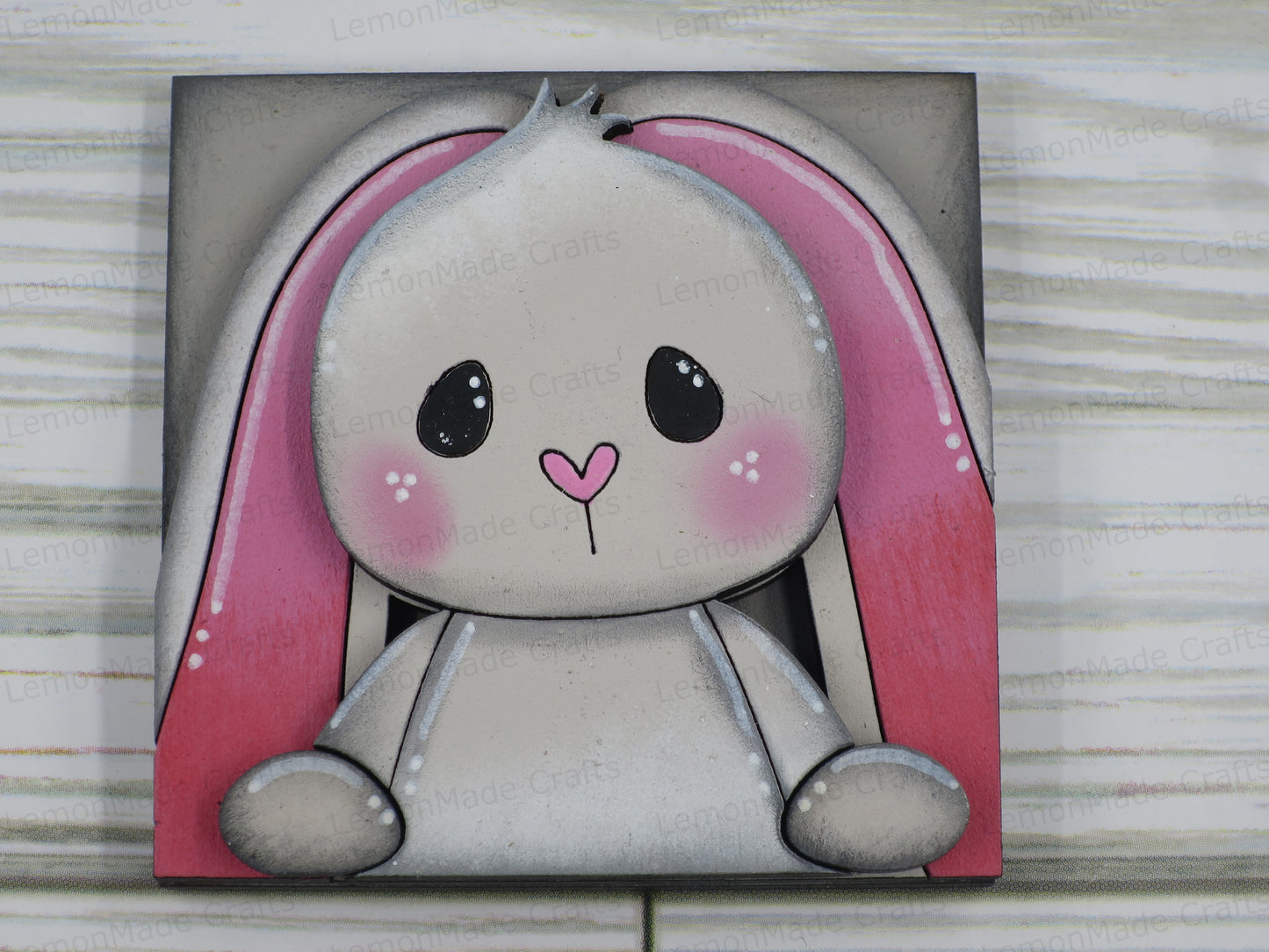 Interchangeable Mini Tile: Easter Bunny