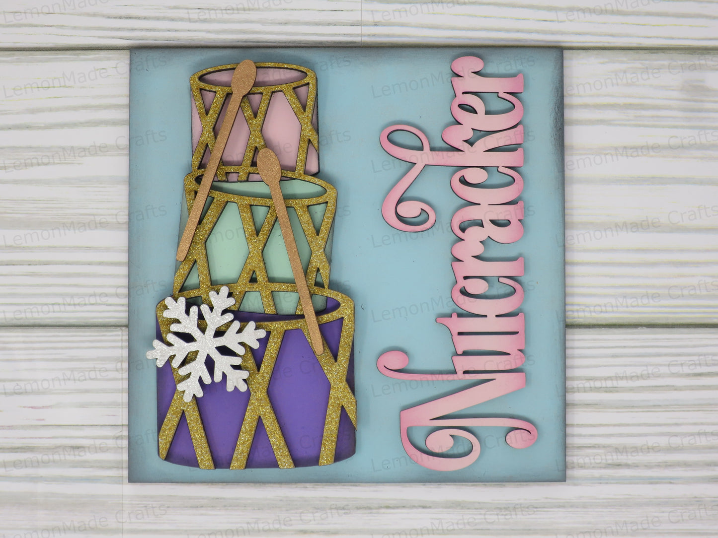 Interchangeable Tile: Nutcracker Ballet Christmas