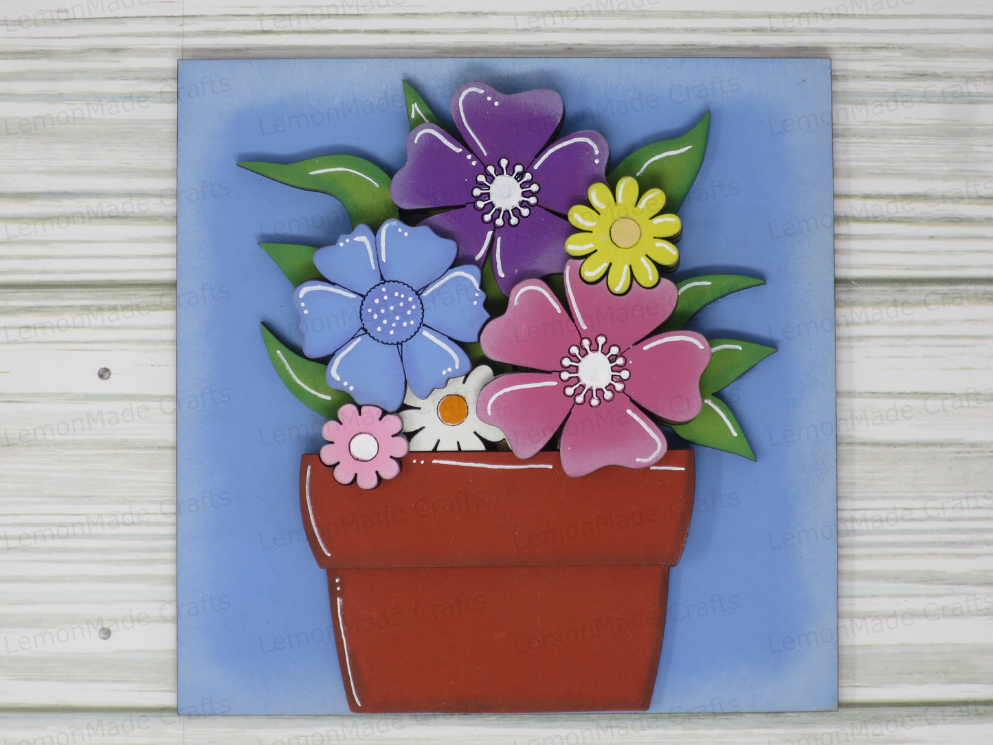 Interchangeable Tile: Mom Flowers