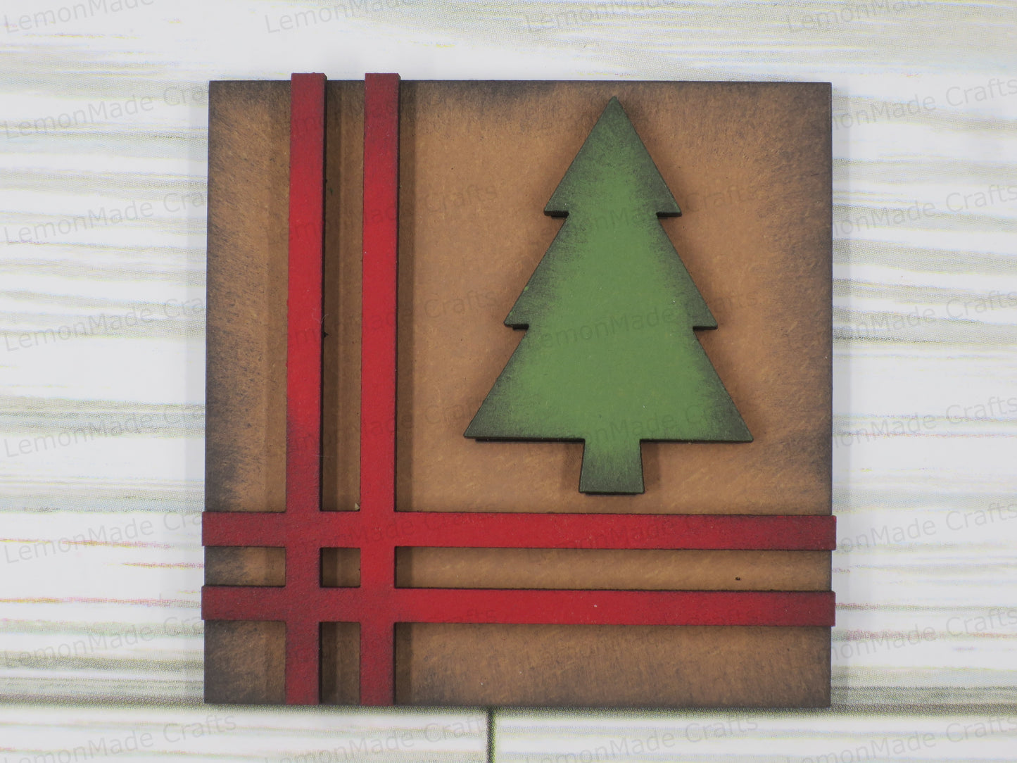 Interchangeable Mini Tile: Farmhouse Christmas