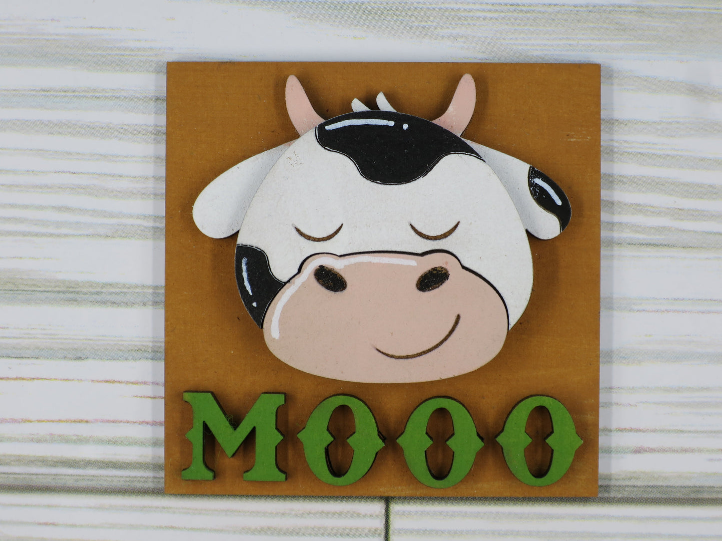 Interchangeable Mini Tile: Cow Farm