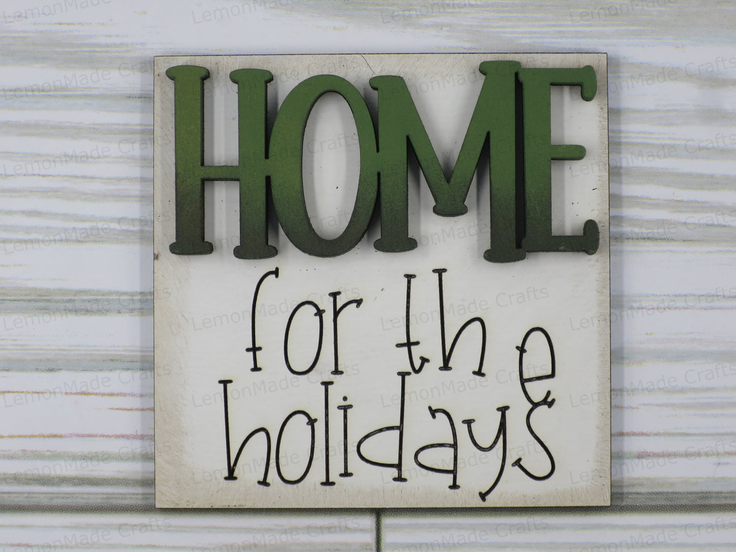 Interchangeable Mini Tile: Farmhouse Christmas