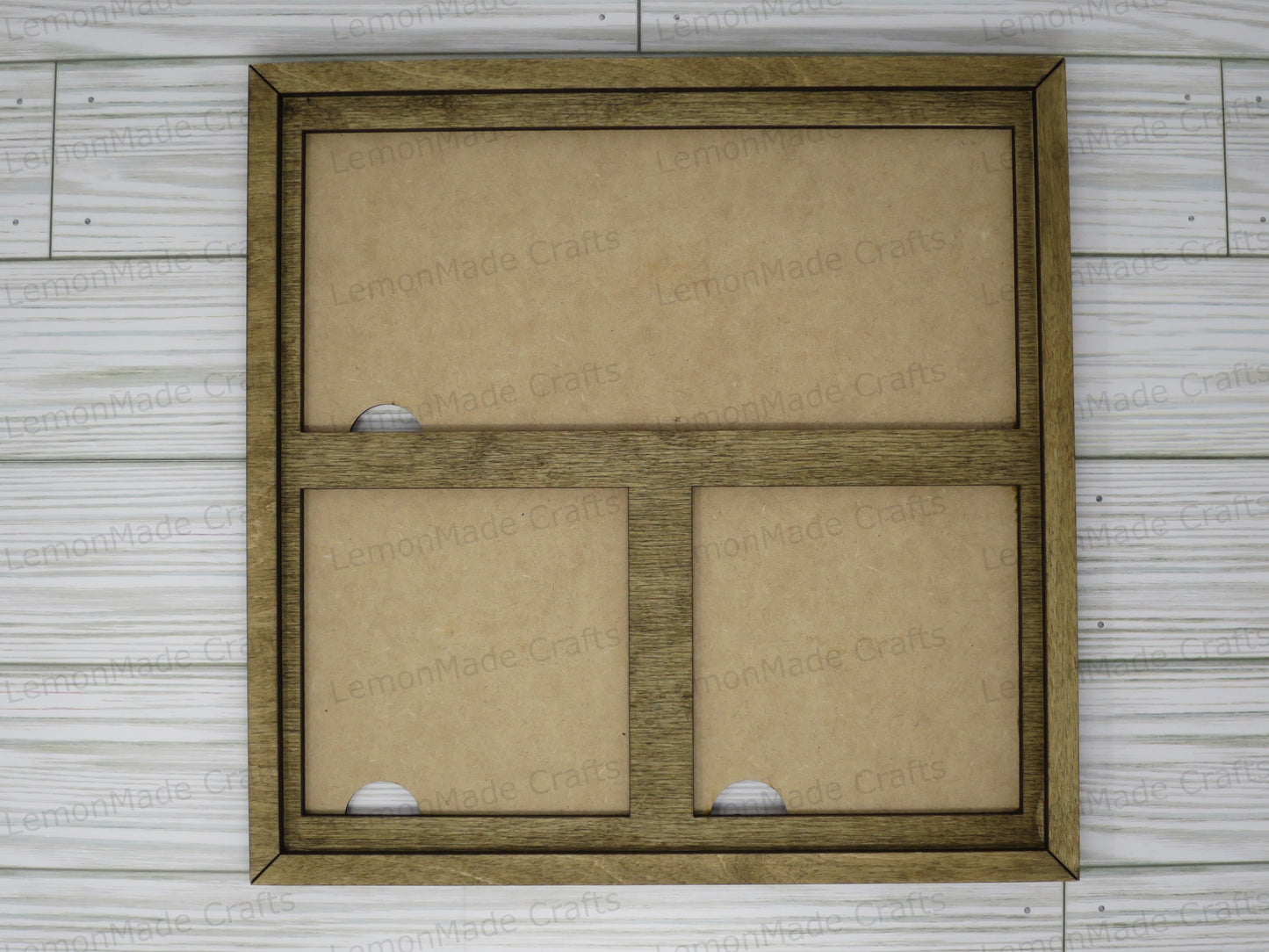 Interchangeable Frame: 1 Rectangle, 2 Square