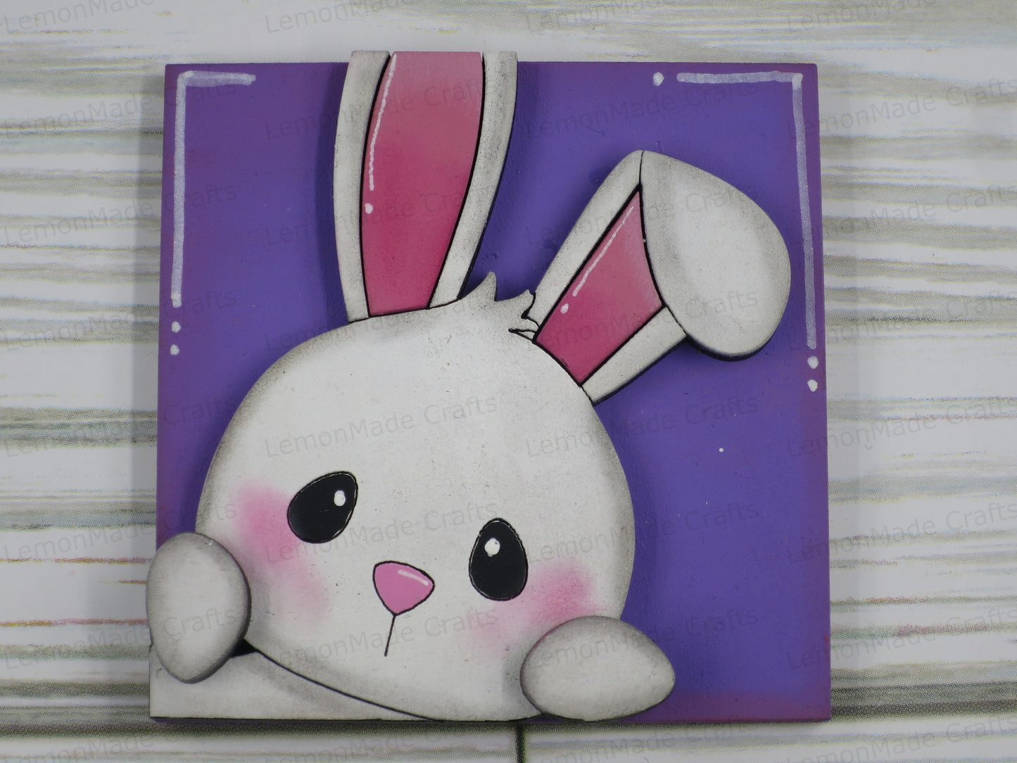 Interchangeable Mini Tile: Easter Bunny