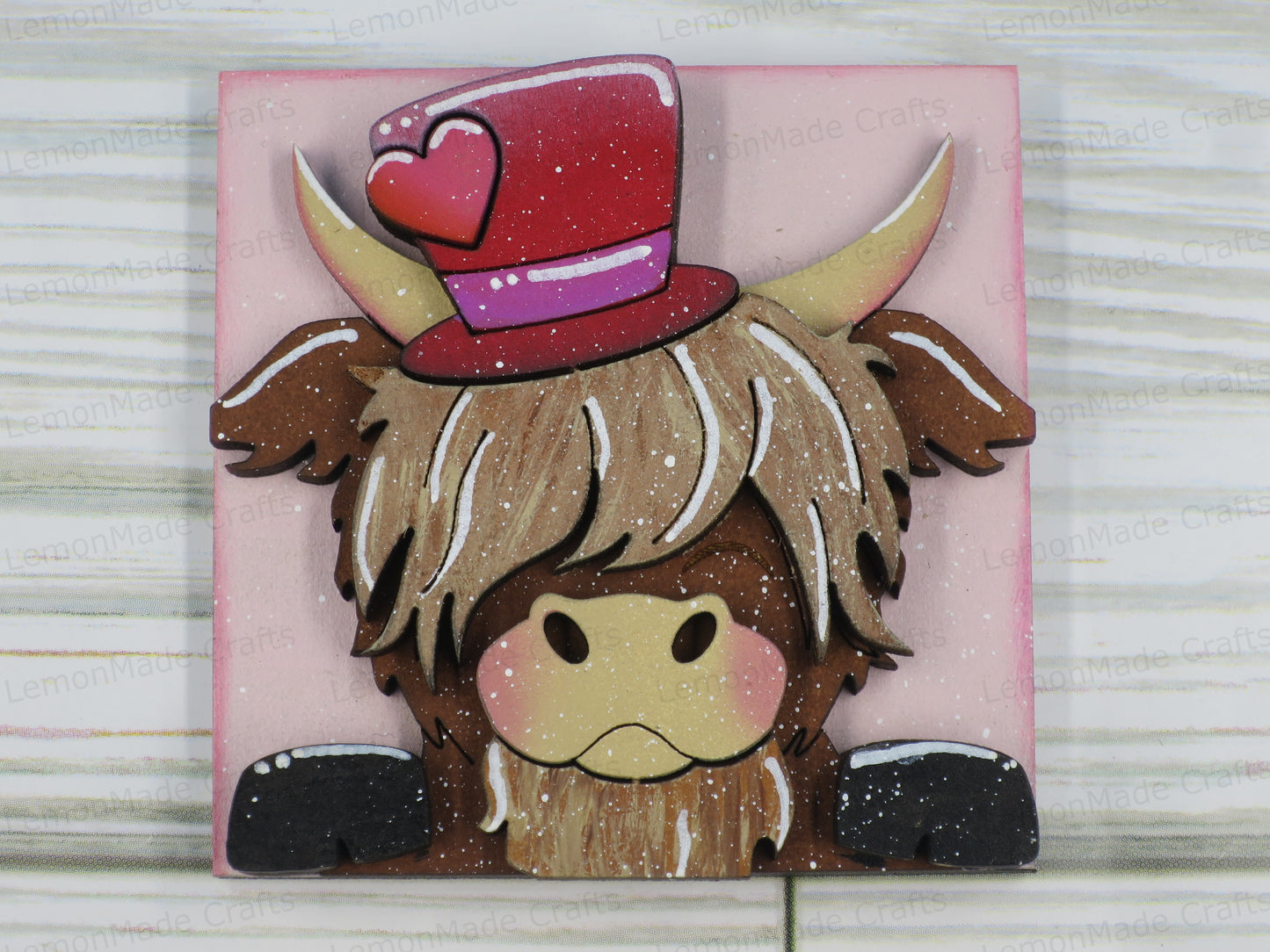 Interchangeable Mini Tile: Highland Valentines