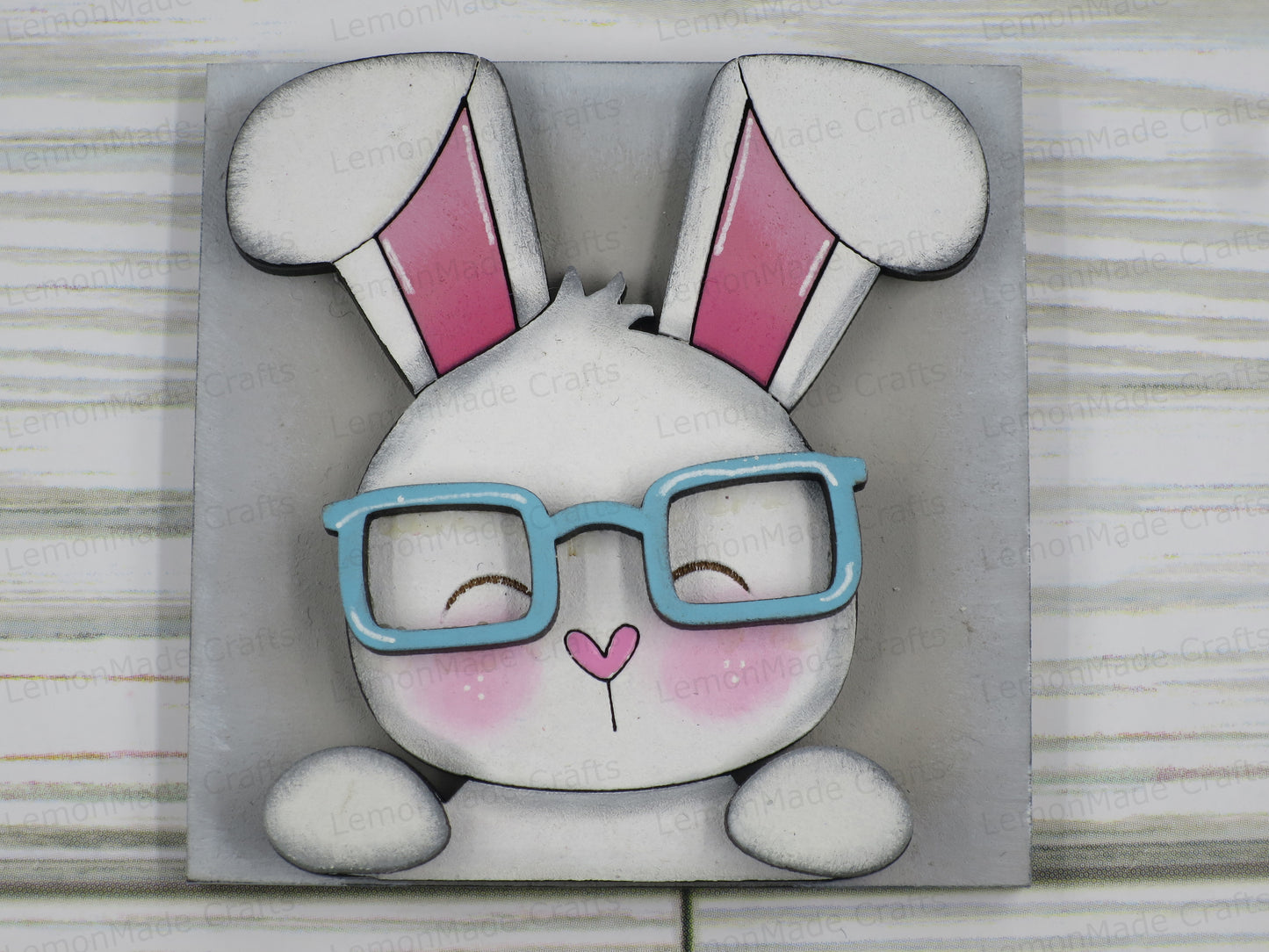 Interchangeable Mini Tile: Easter Bunny