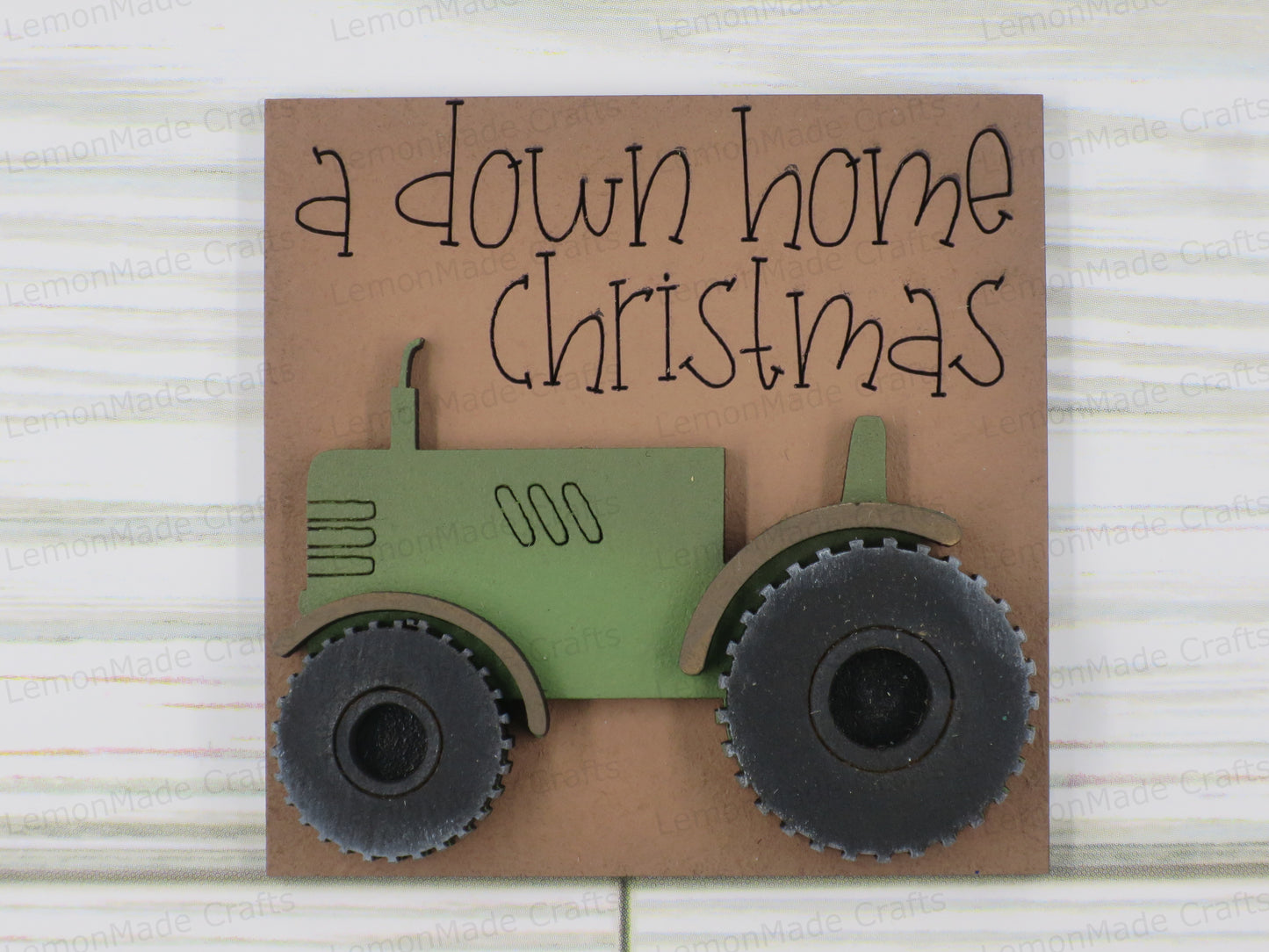 Interchangeable Mini Tile: Farmhouse Christmas