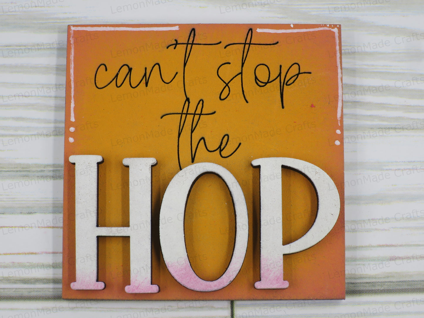 Interchangeable Mini Tile: Easter Bunny