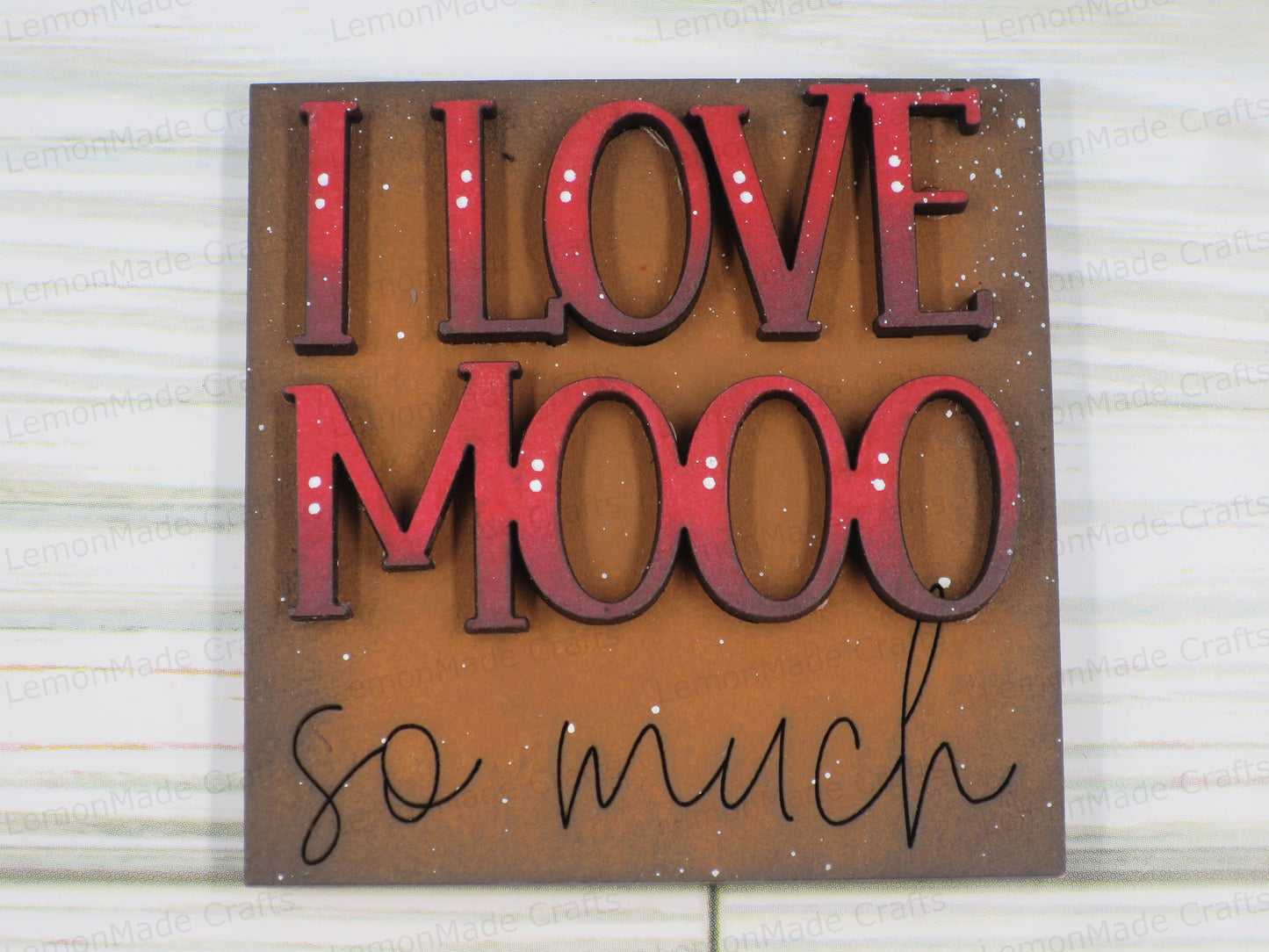 Interchangeable Mini Tile: Highland Valentines