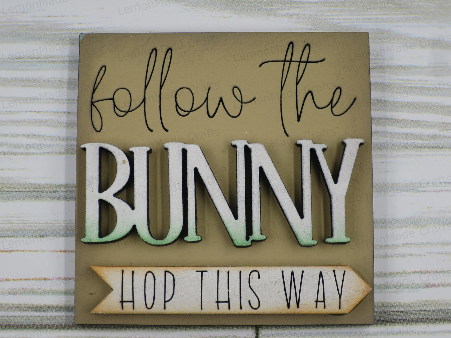 Interchangeable Mini Tile: Easter Bunny