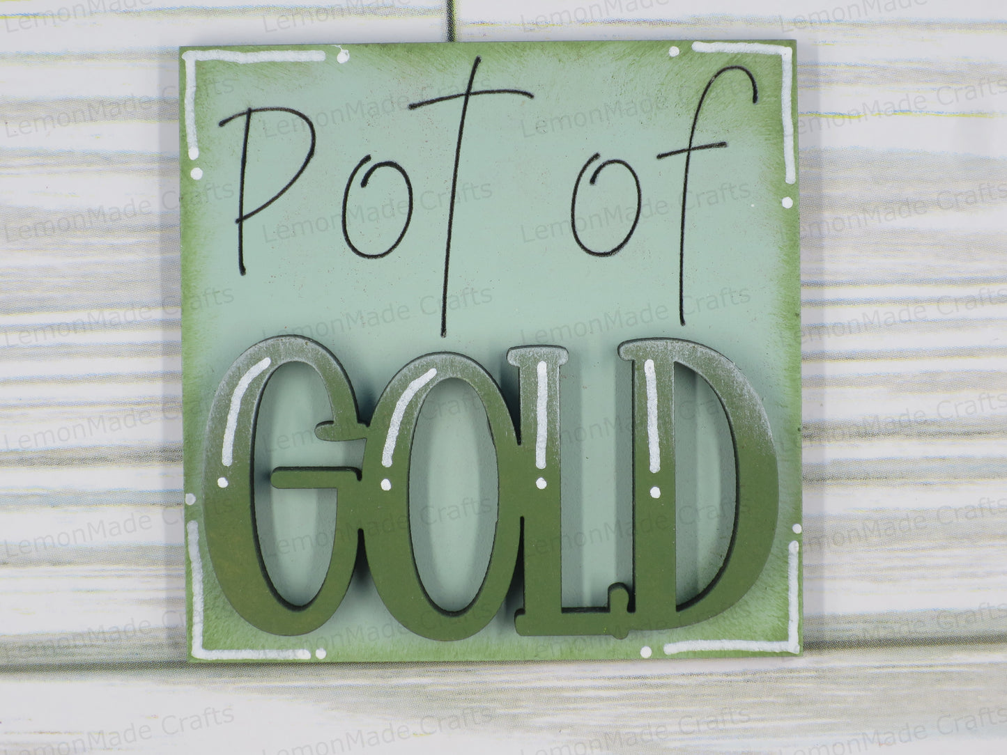 Interchangeable Mini Tile: St Patrick's Day