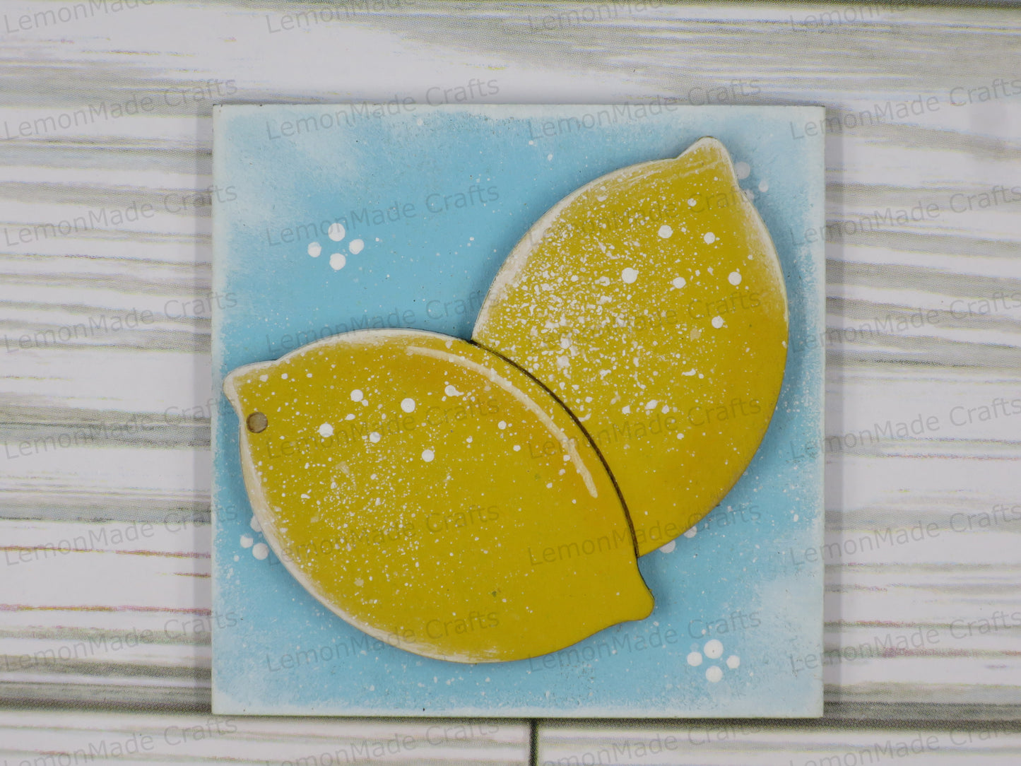 Interchangeable Mini Tile: Lemon