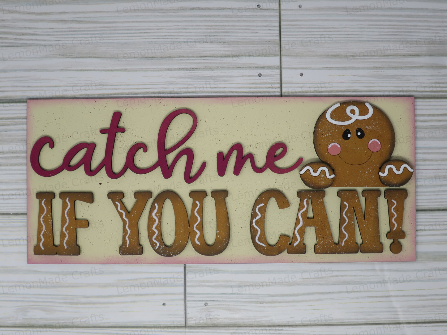 Interchangeable Tile: Gingerbread Cute Christmas