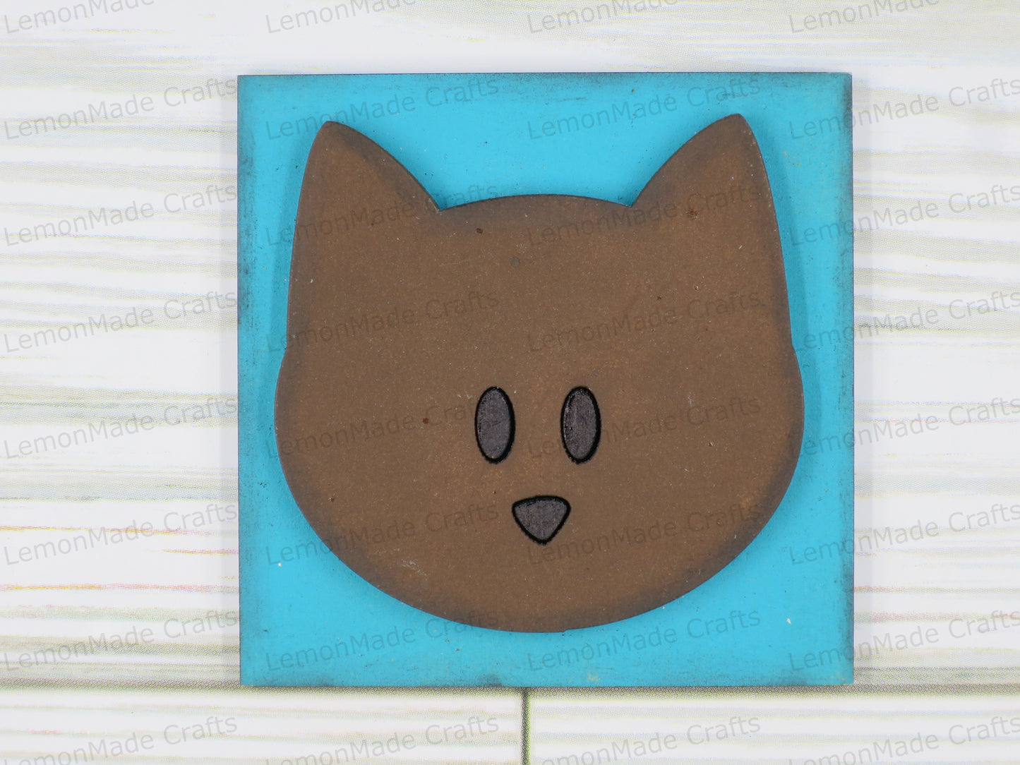 Interchangeable Mini Tile: Cat