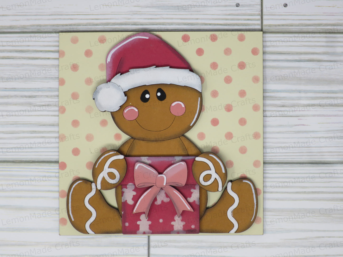 Interchangeable Tile: Gingerbread Cute Christmas