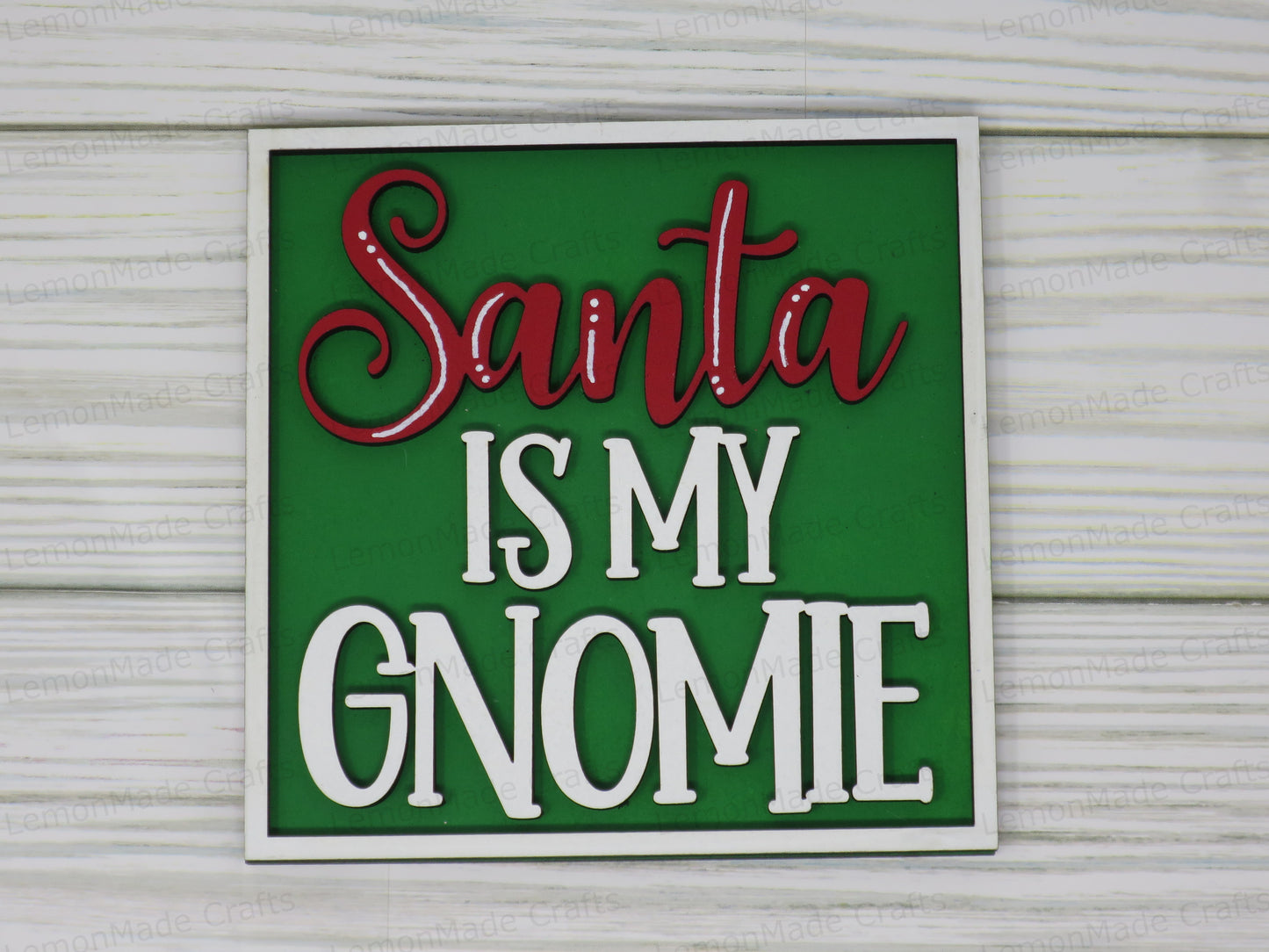 Interchangeable Tile: Gnome for the Holidays