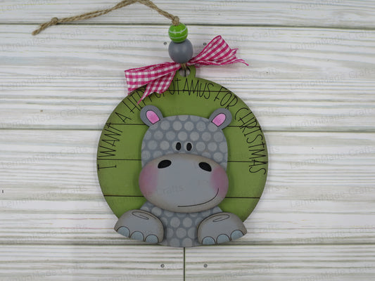 Ornament-Hippo