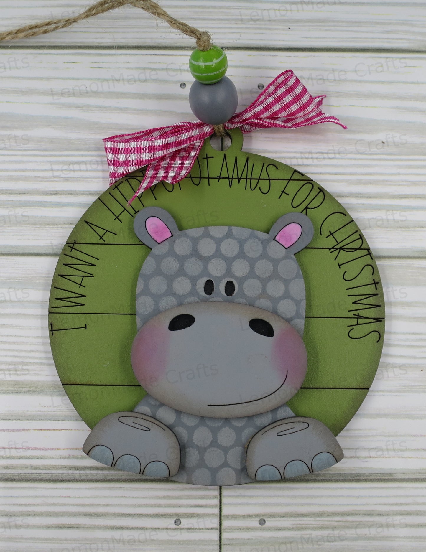 Ornament-Zoo Circus Christmas