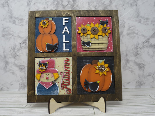 Interchangeable Tile: Autumn Scarecrow Fall