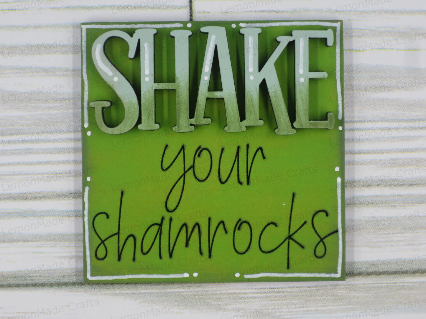 Interchangeable Mini Tile: St Patrick's Day