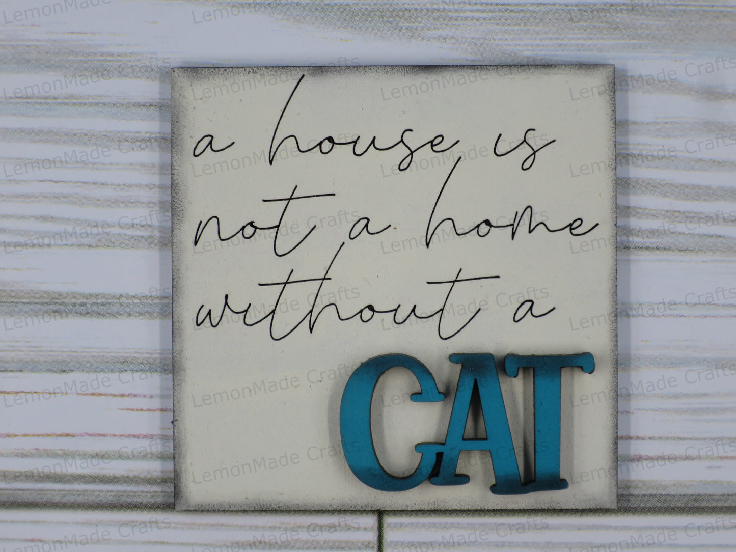 Interchangeable Mini Tile: Cat