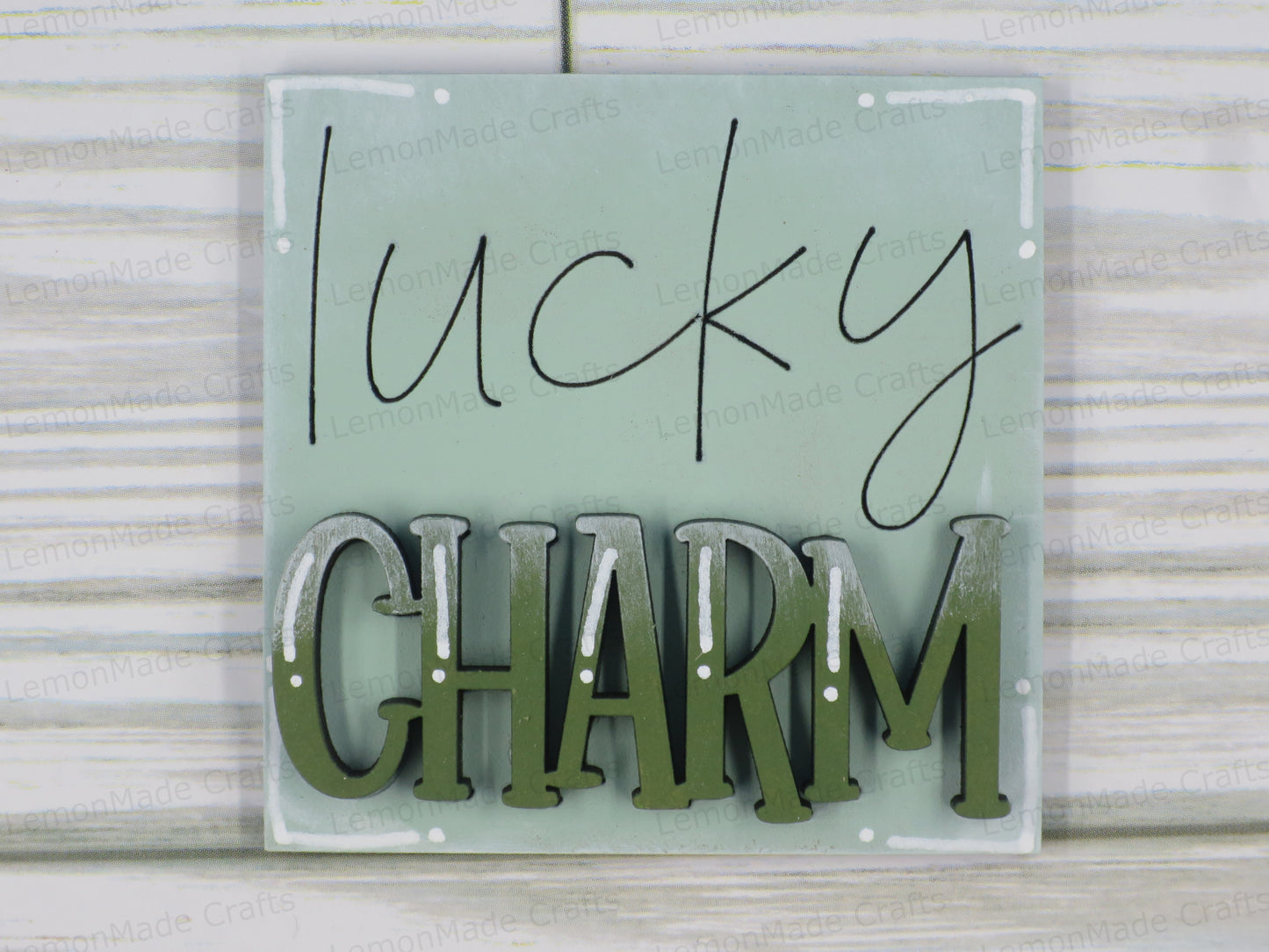 Interchangeable Mini Tile: St Patrick's Day