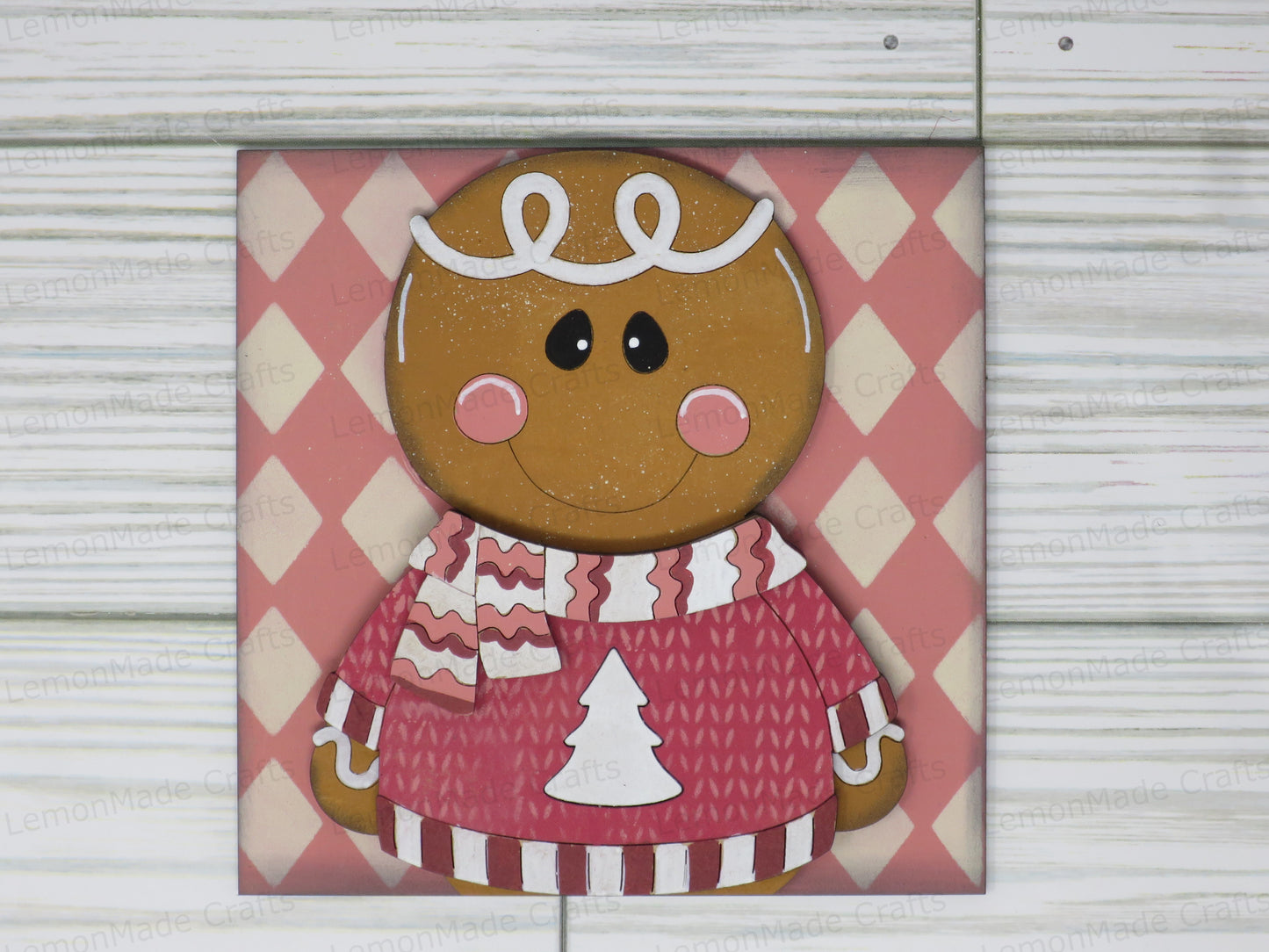 Interchangeable Tile: Gingerbread Cute Christmas