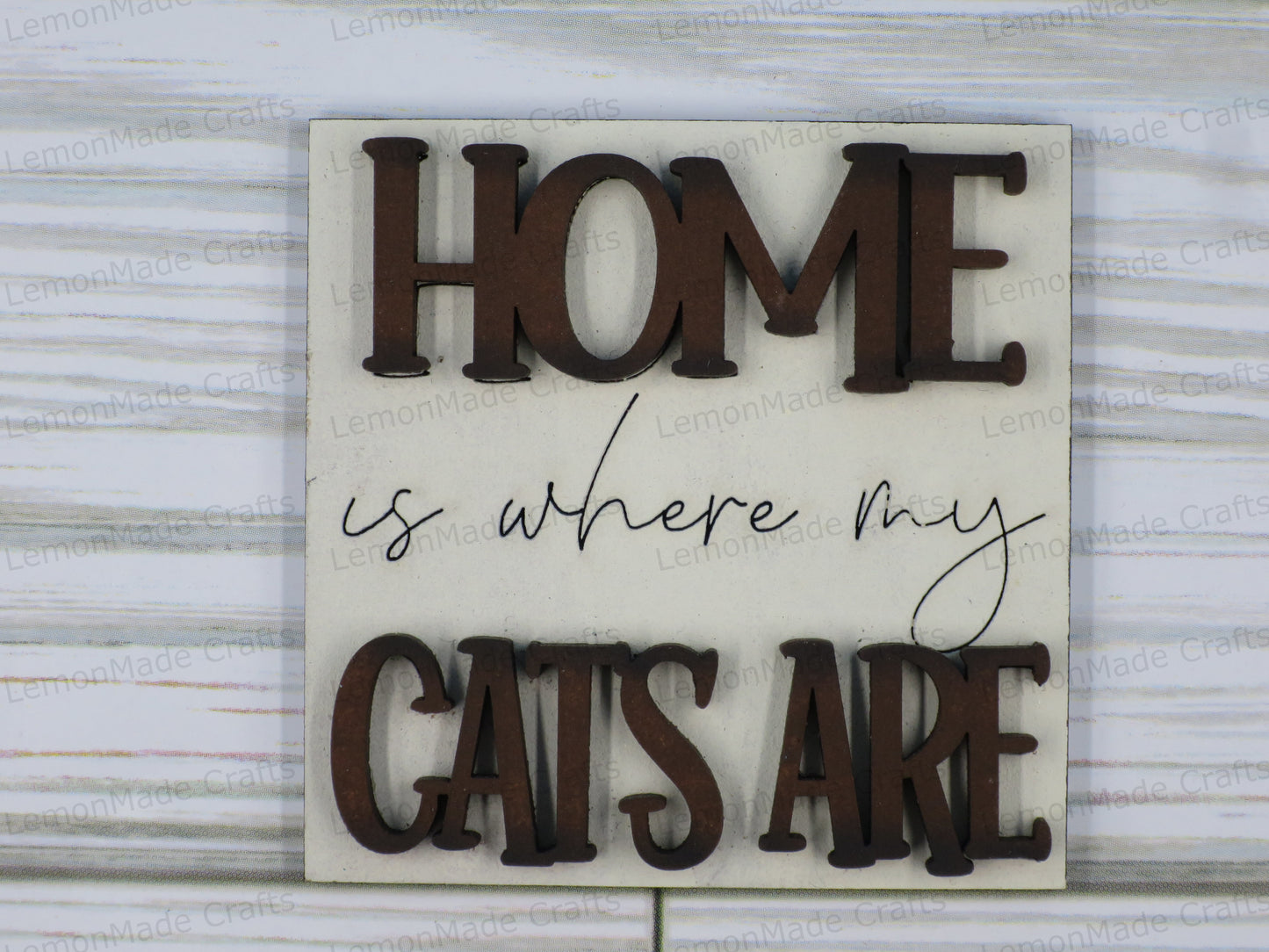 Interchangeable Mini Tile: Cat