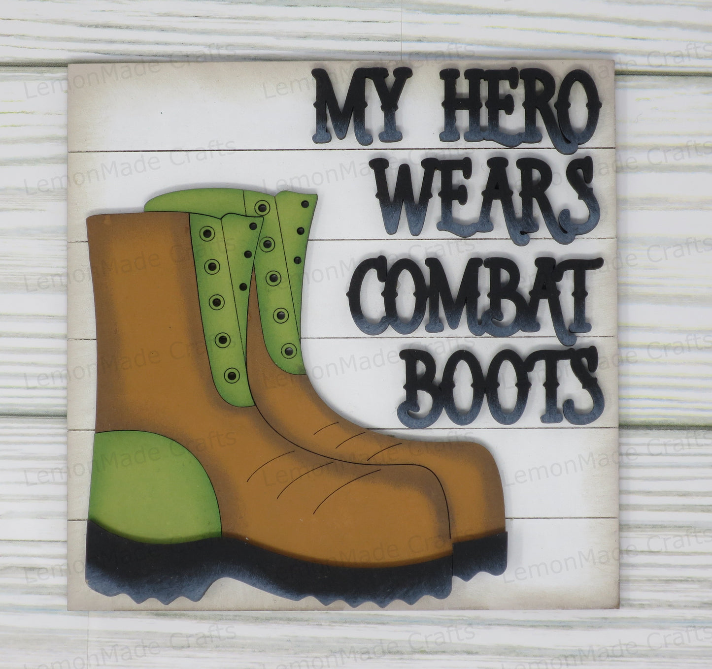 Interchangeable Tile: Military Signs