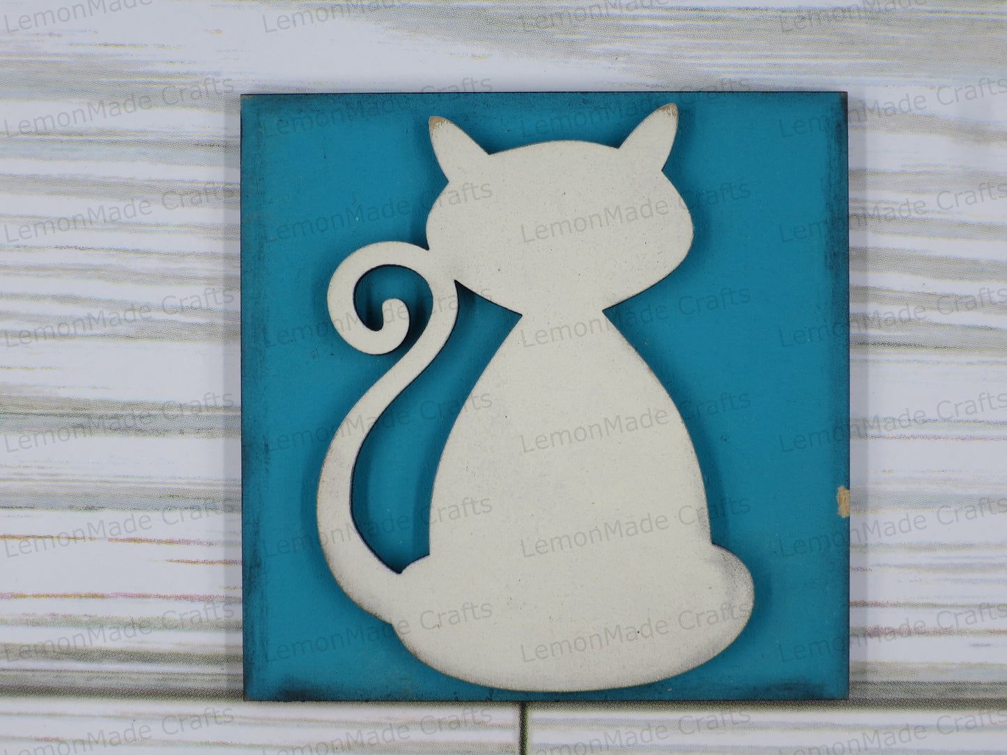 Interchangeable Mini Tile: Cat