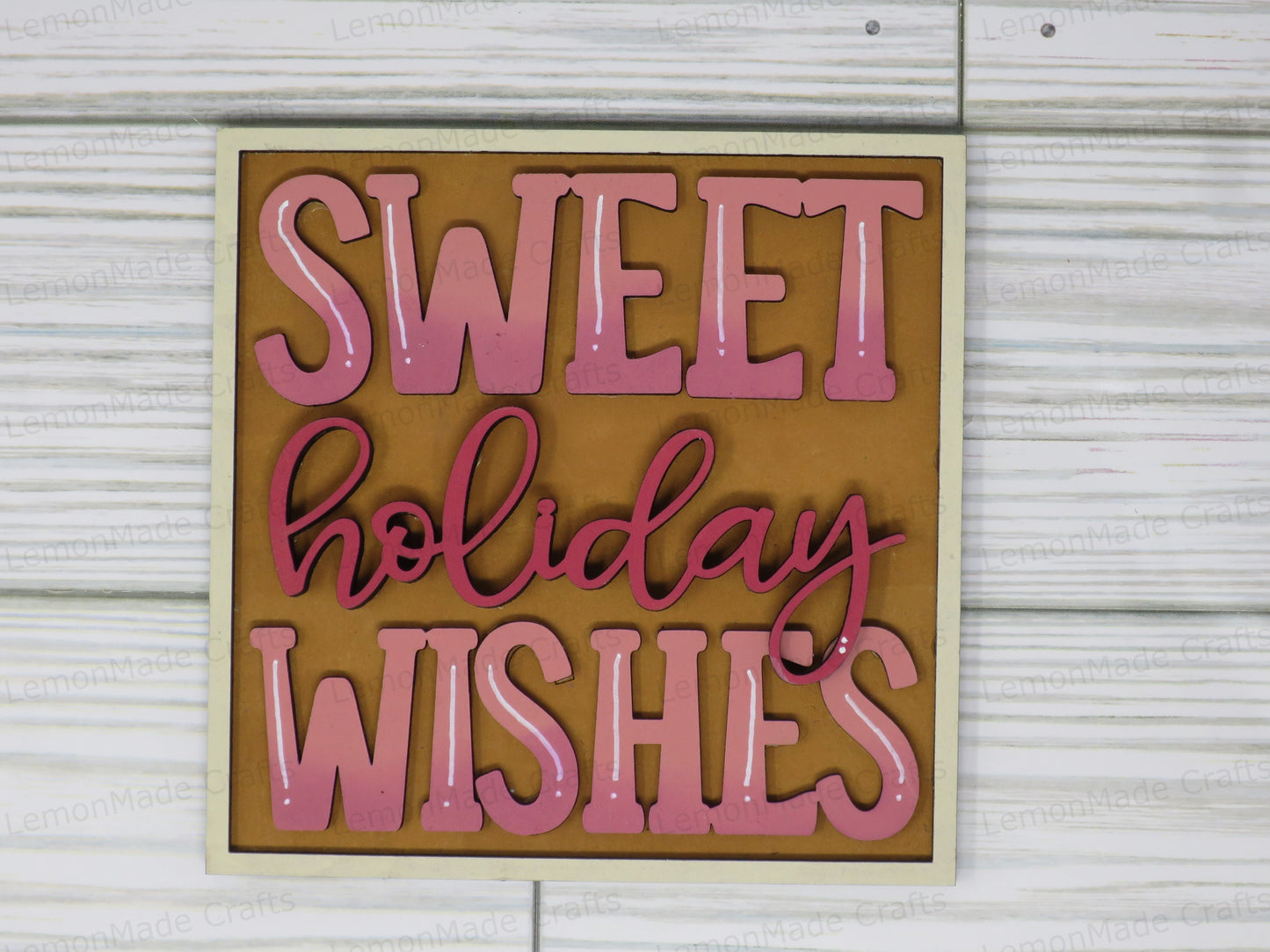 Interchangeable Tile: Gingerbread Cute Christmas