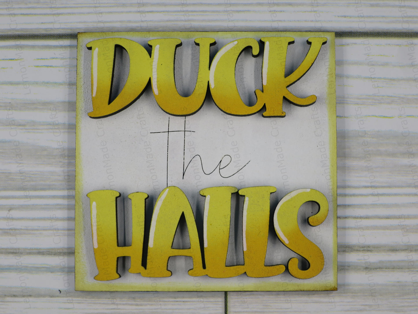 Interchangeable Mini Tile: Christmas Duck