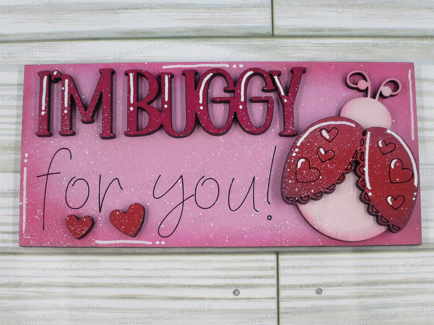 Interchangeable Mini Tile: Love Bug Valentines