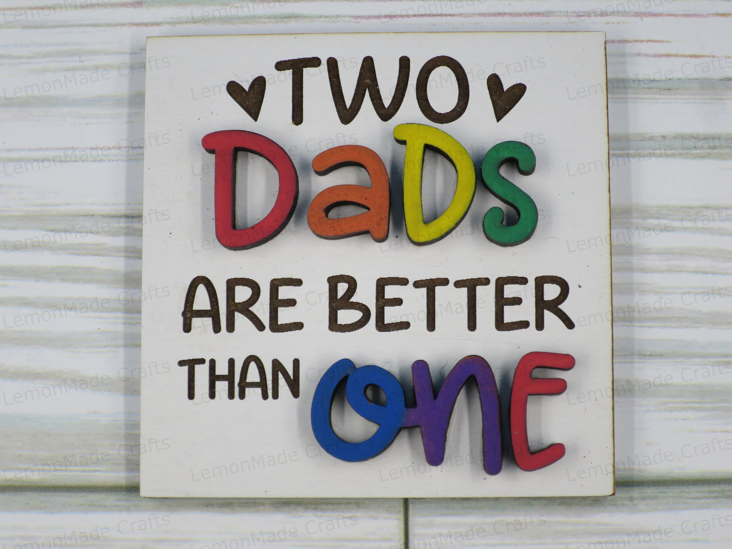 Interchangeable Mini Tile: Pride Three