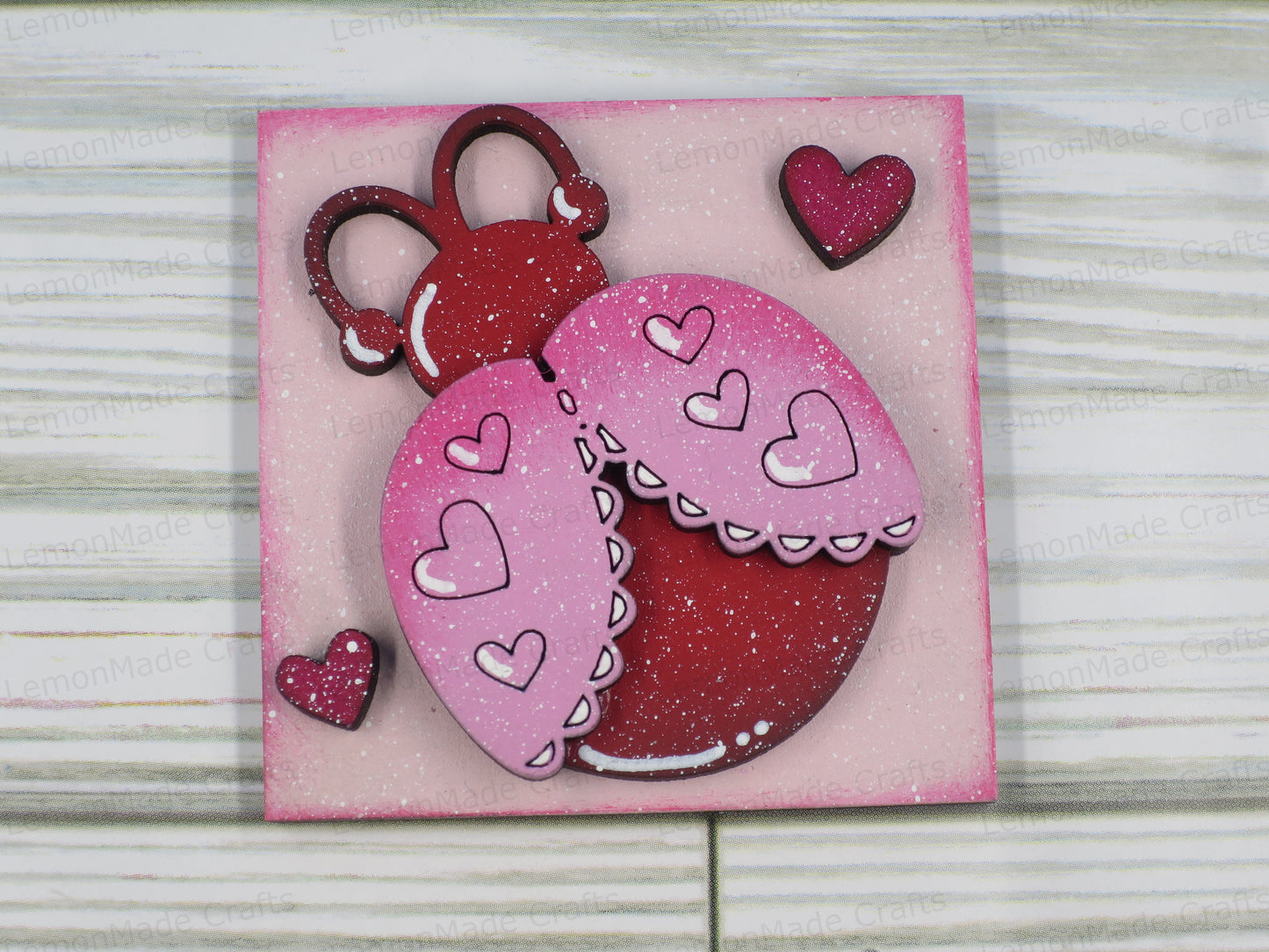 Interchangeable Mini Tile: Love Bug Valentines