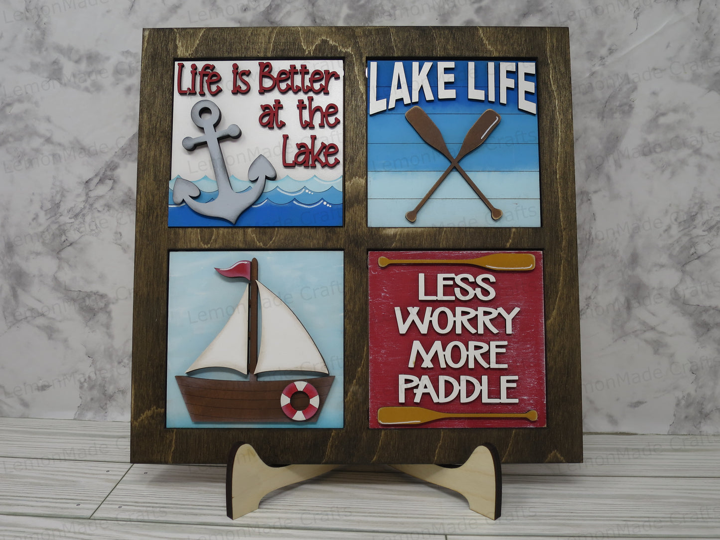 Interchangeable Tile: Lake Life