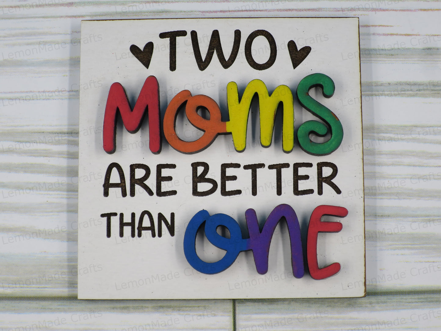 Interchangeable Mini Tile: Pride Three