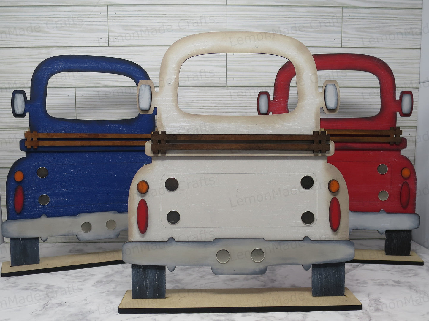 Farmhouse Truck Insert Bases