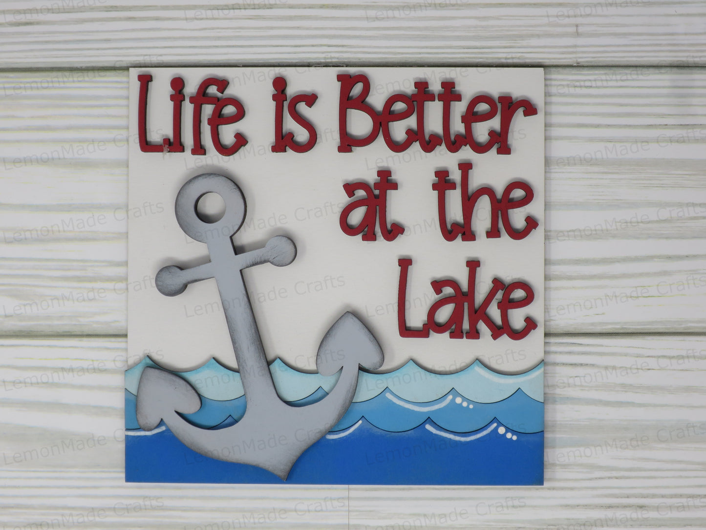 Interchangeable Tile: Lake Life