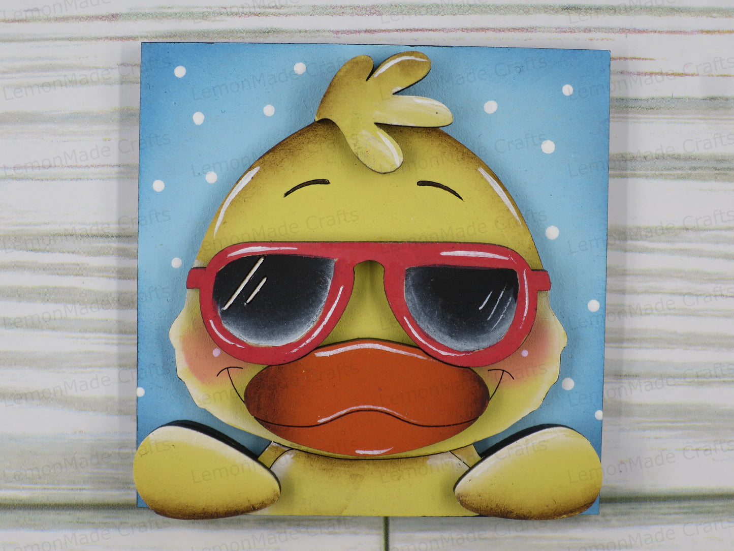 Interchangeable Mini Tile: Summer Spring Duck