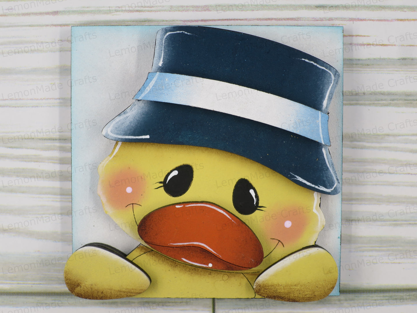 Interchangeable Mini Tile: Summer Spring Duck