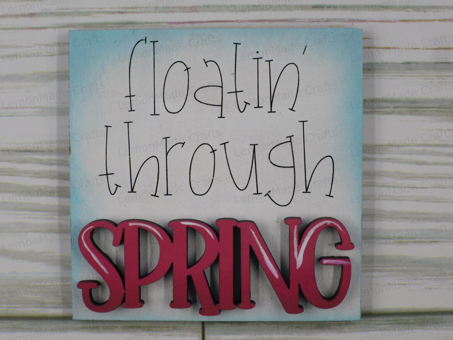 Interchangeable Mini Tile: Summer Spring Duck