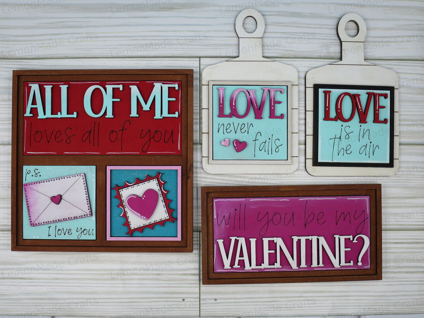 Interchangeable Mini Tile: Valentines
