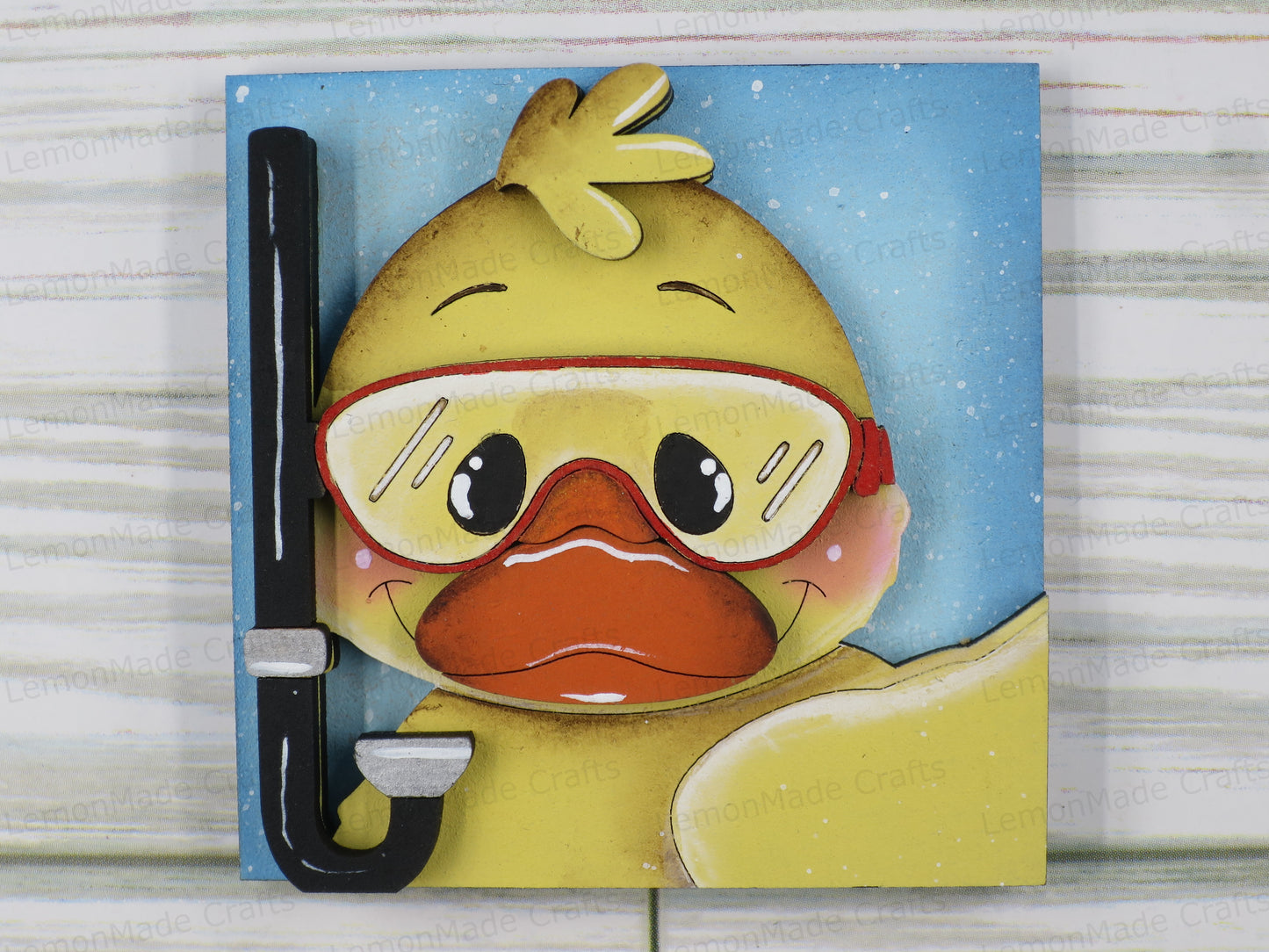 Interchangeable Mini Tile: Summer Spring Duck