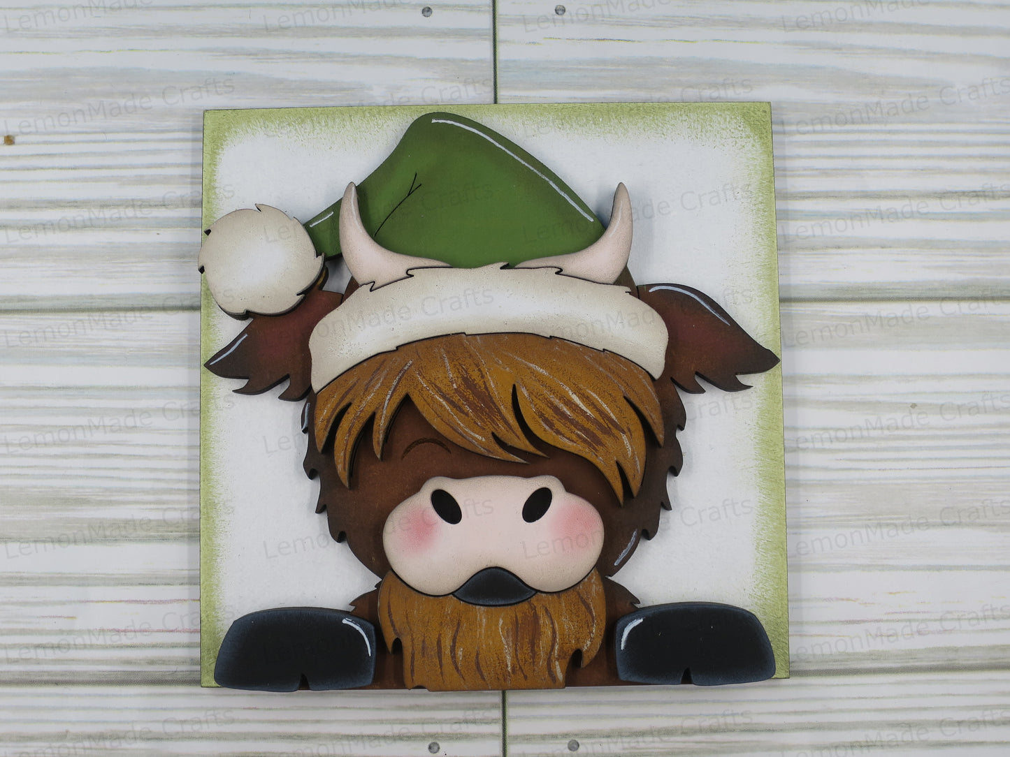 Interchangeable Tile: Highland Christmas