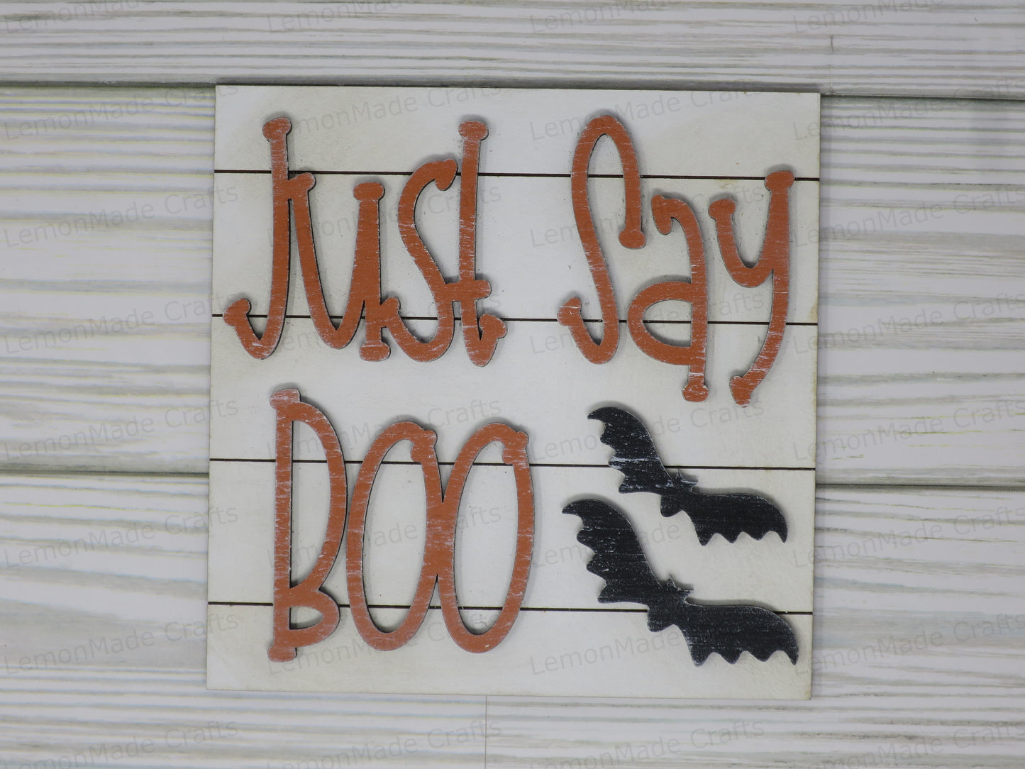 Interchangeable Tile: Just Say Boo