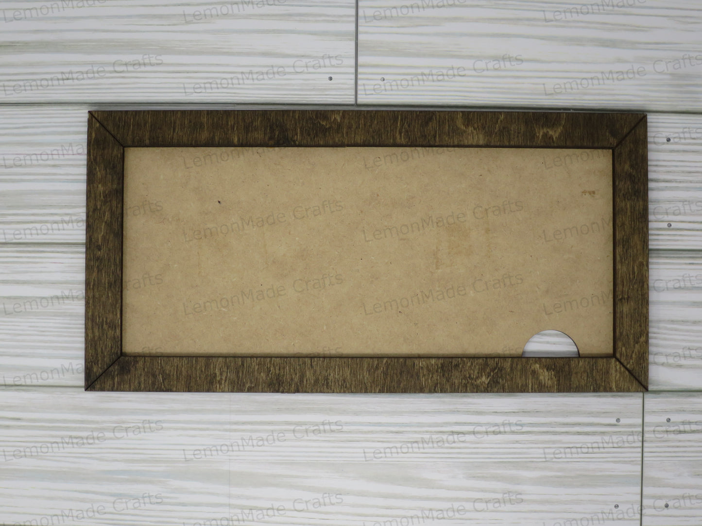 Interchangeable Frame: 1 Rectangle