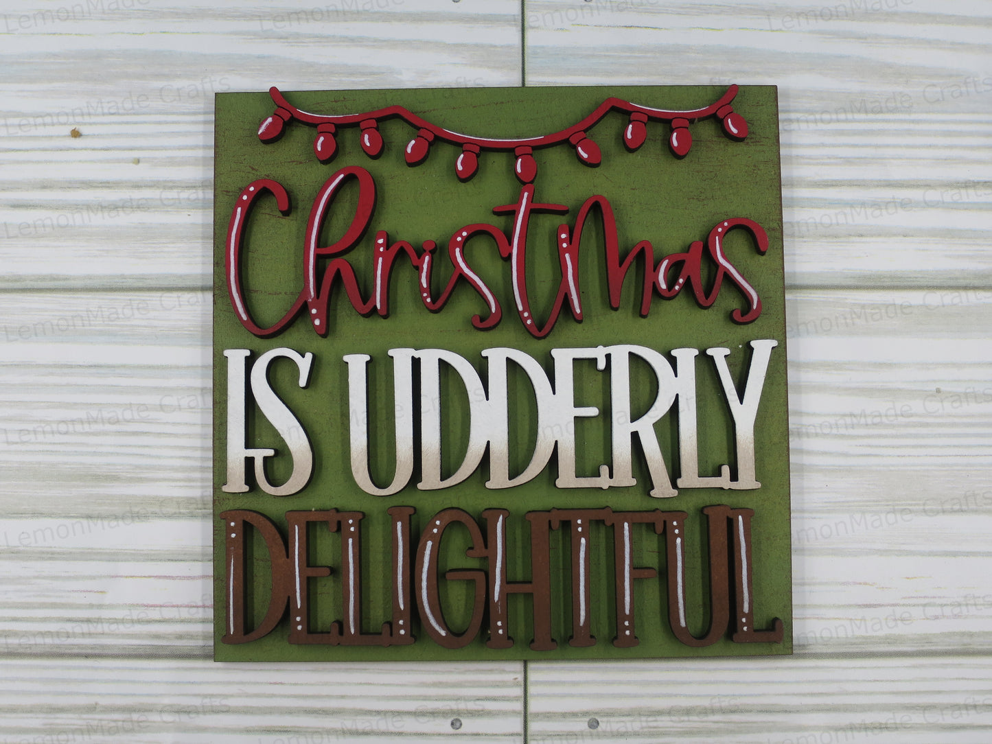 Interchangeable Tile: Highland Christmas