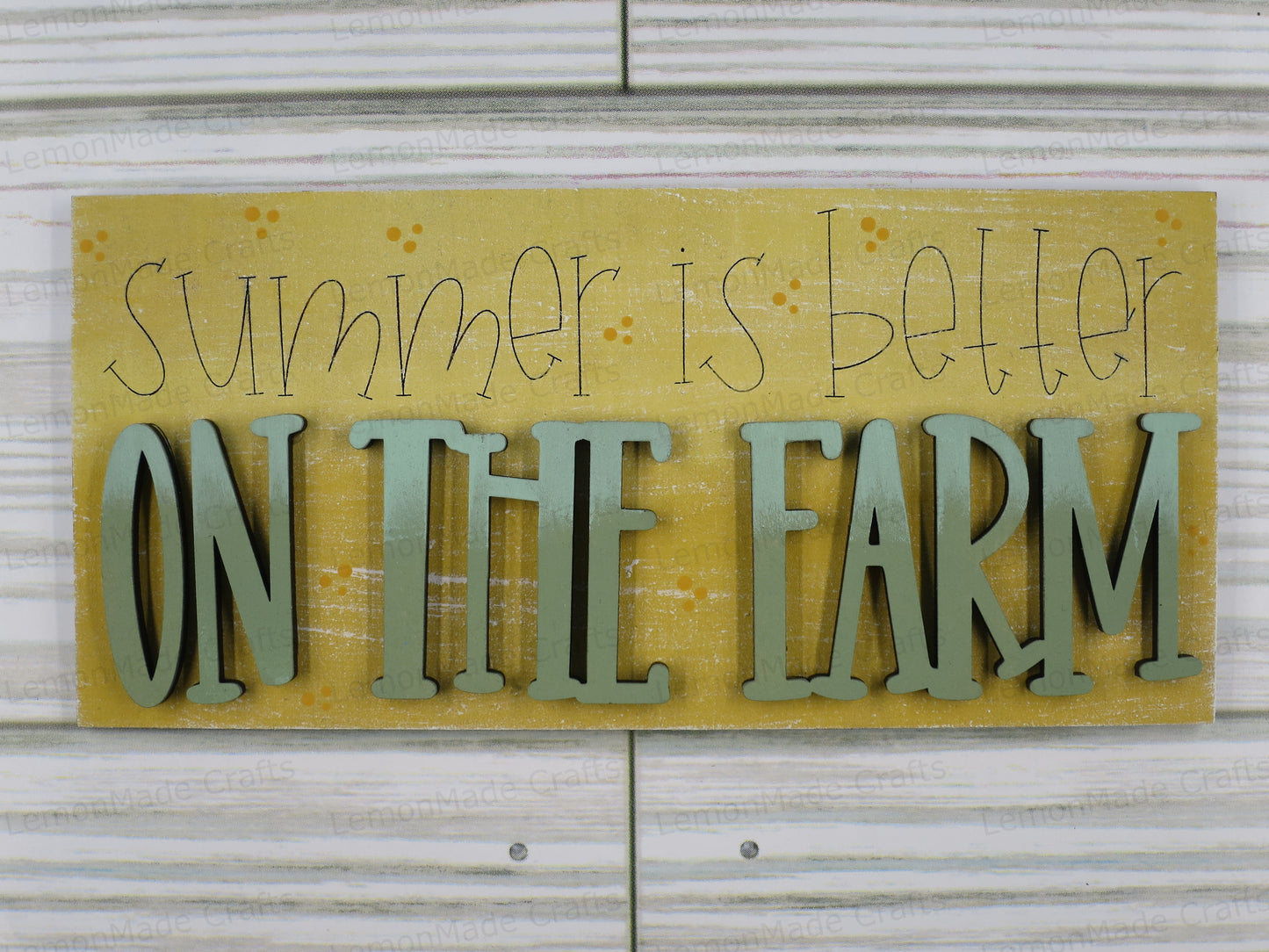 Interchangeable Mini Tile: Highland Summer